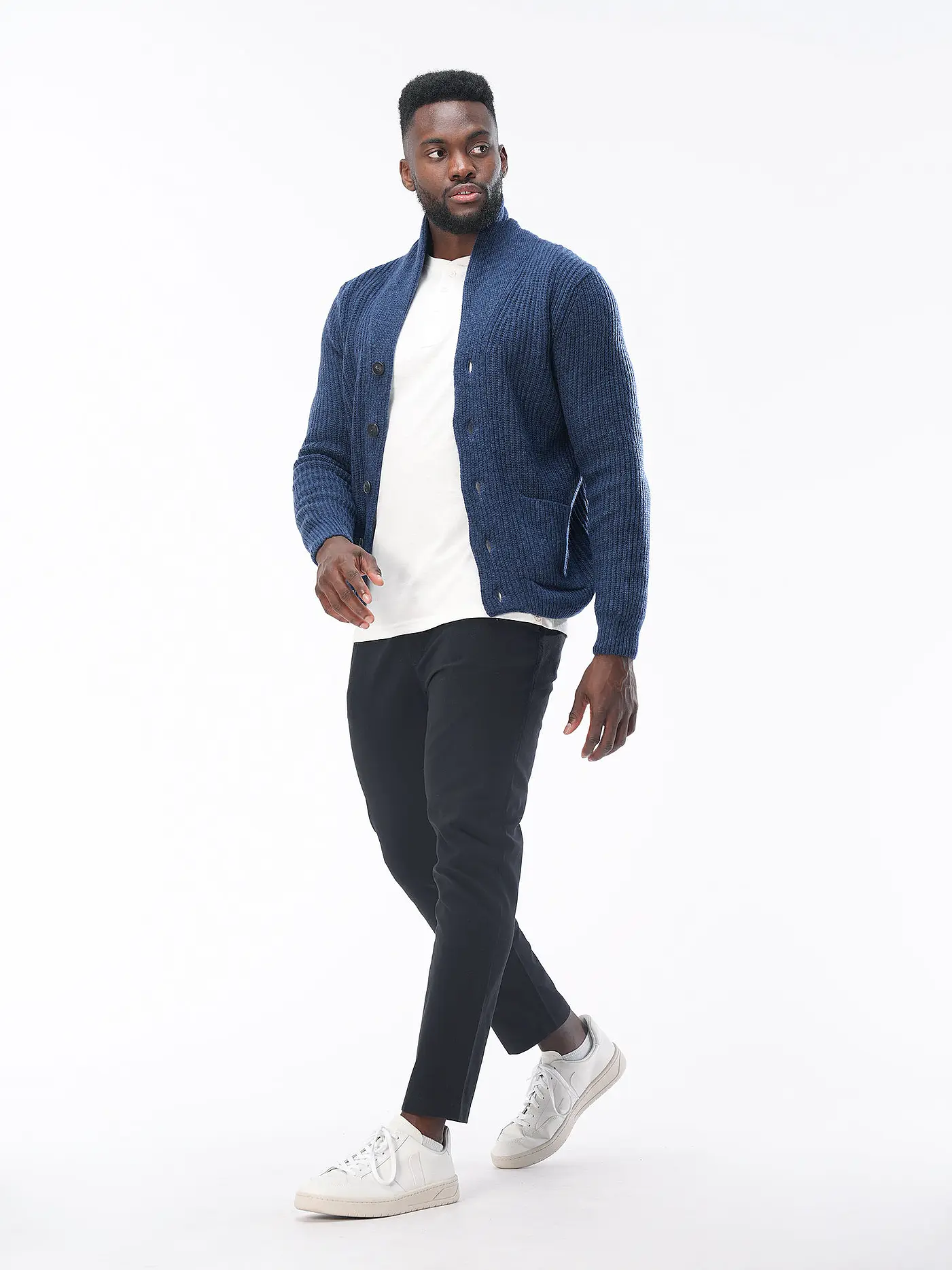 GRAN SASSO | Cardigan | blau